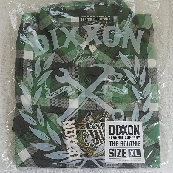 DIXXON FLANNEL "THE SOUTHIE" XL DIXXON SHIRT - Picture 8 of 8